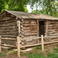 See An Old Log Cabin Found On The Graves Family Property